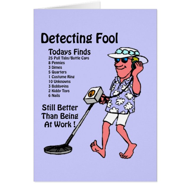 Cartão Detectores de metais (Frente)