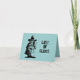 Cartão Detetive Sly Ol Gumshoe Mistério do assassinato Sl