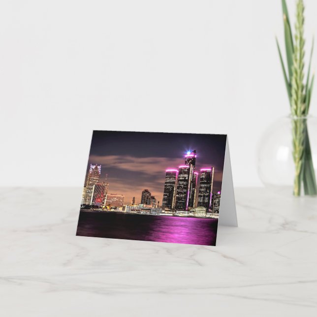 Cartão Detroit Notecard (Frente)