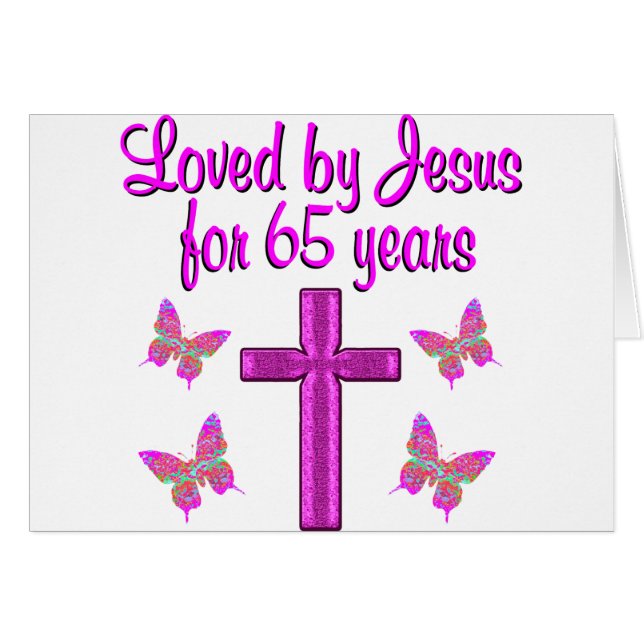 CARTÃO DEUS 65 AMOR (Frente horizontal)