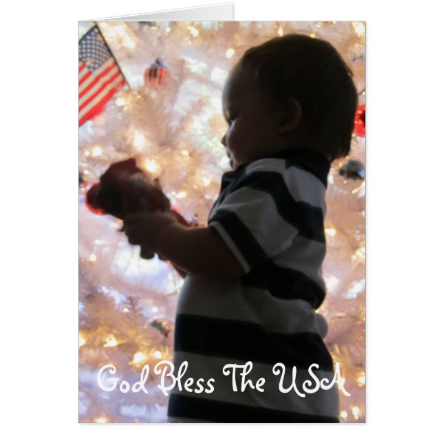 CARTÃO DEUS ABENÇOE EUA (Frente)