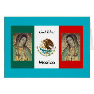 Cartão Deus abençoe México