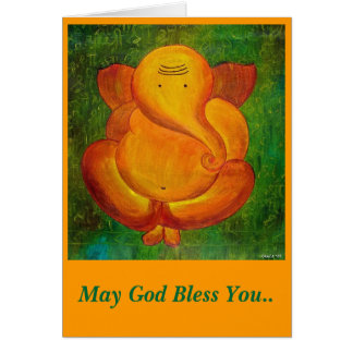 Cartão "Deus abençoe que você" carda para toda a ocasião