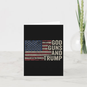 Cartão Deus Armas e Armadilhas - Pro Deus Arma Um Republi