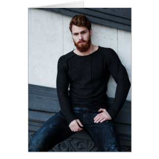 Cartão Deus do gengibre