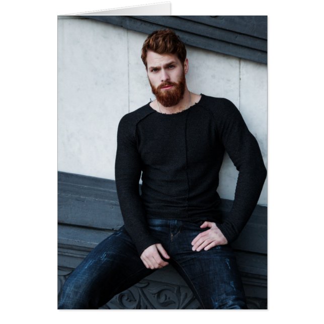 Cartão Deus do gengibre (Frente)