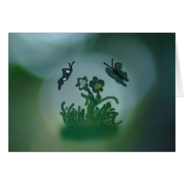 Cartão Deus está conosco Através de Tudo! (Frente horizontal)