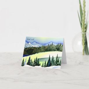 Cartão Deus Jul, Natal Sueco