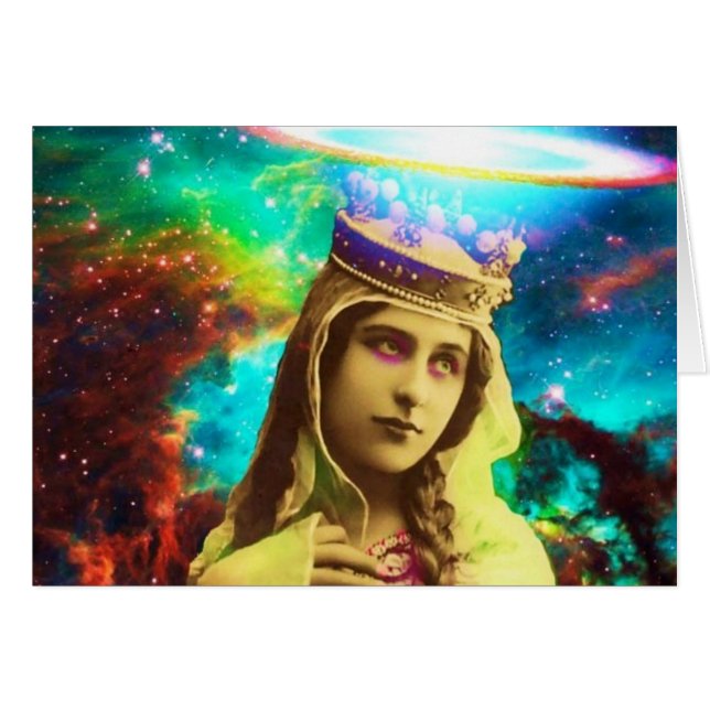 Cartão Deusa (Frente horizontal)