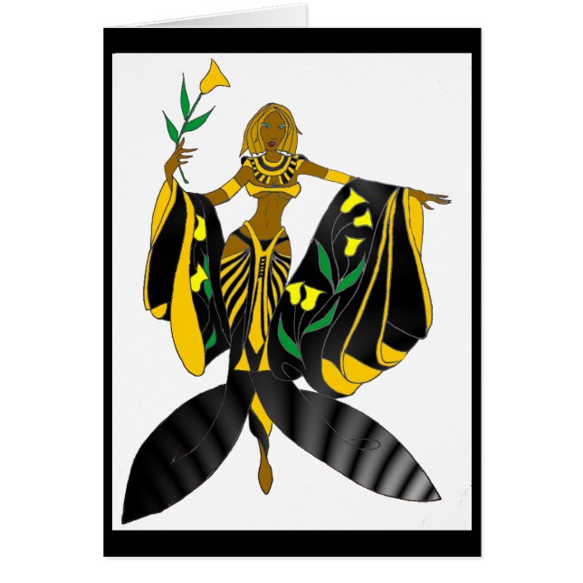 CARTÃO DEUSA AMORE " (Frente)