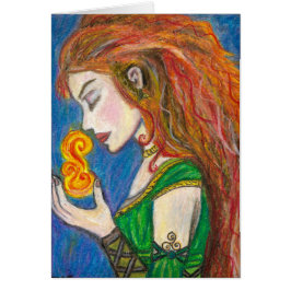 Cartão Deusa Brigid