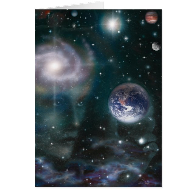 Cartão Deusa da estrela (Frente)