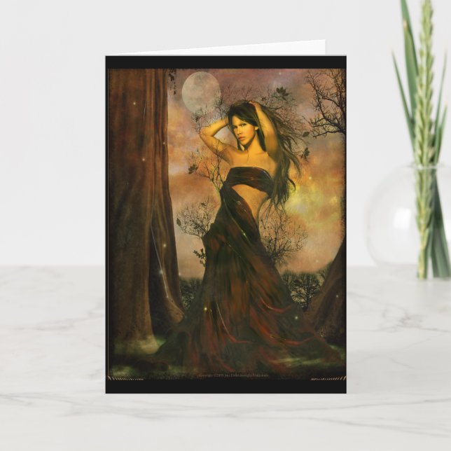 Cartão Deusa da Terra (Frente)