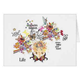 Cartão Deusa Enchanting mágica