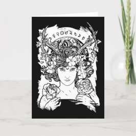 Cartão Deusa Hornada, Todas as Ocasioes