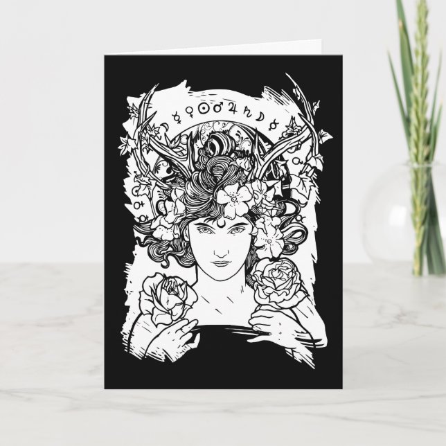 Cartão Deusa Horned, Todas as Oportunidades (Frente)