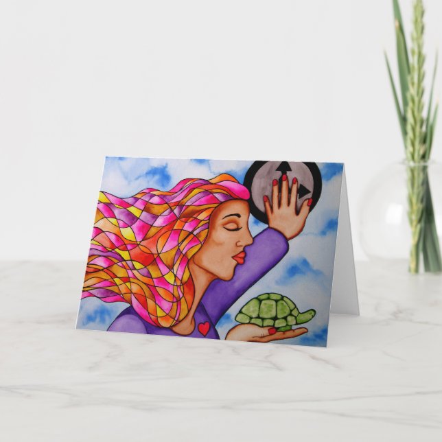 Cartão Devagar, Rita Loyd (Frente)