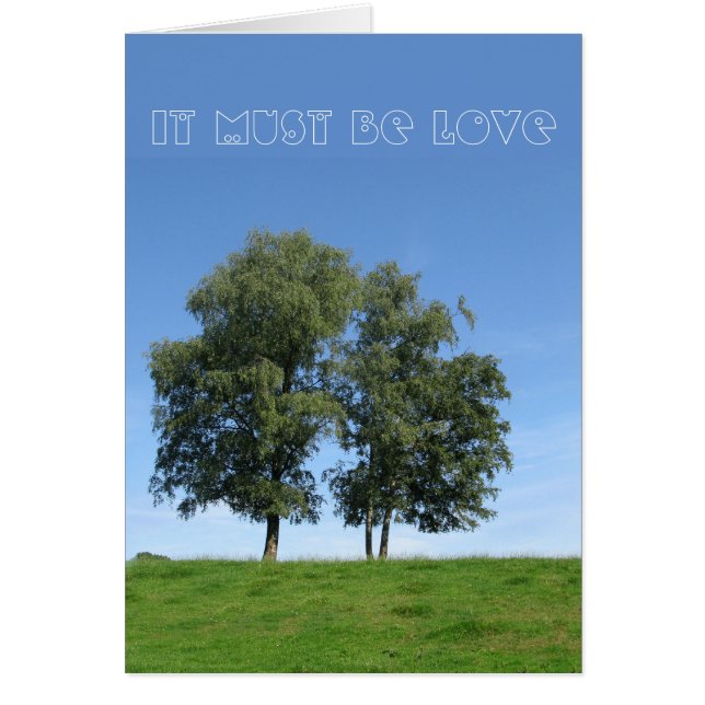 Cartão Deve ser Amor (Frente)