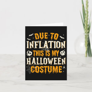 Cartão Devido À Inflação, Este É O Meu Figurino De Hallow