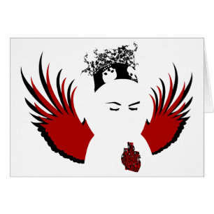 Cartão devoção condenada: anjo perdido