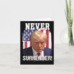 Cartão Devolver Trump Usa Flag 2024