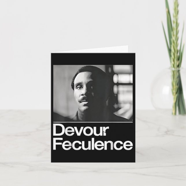 Cartão Devour Feculence (Frente)