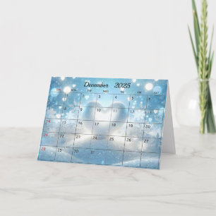 Cartão Dezembro de 2025 Mês de Natal