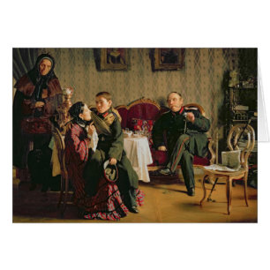 Cartão Dia da divisão, 1872