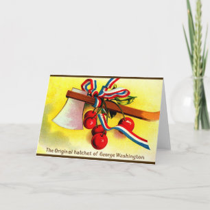 Cartão Dia da Independência do Vintage