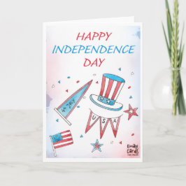 Cartão Dia da Independência dos EUA - Motivos