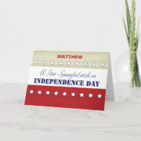 Dia da Independência Personalizar o Desejo Irritad
