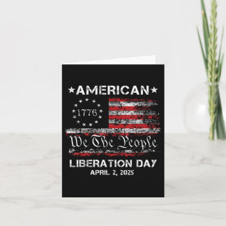 Cartão Dia da Libertação Americana Dia da Libertação Dia 