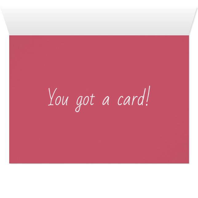 Cartão Dia da Sorte (Interior horizontal (base))