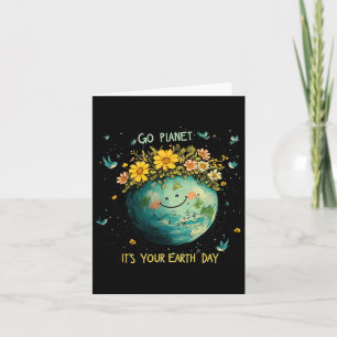 Cartão Dia da Terra 2025 Planeti T's O Dia da Terra