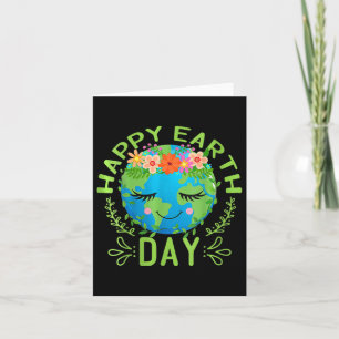 Cartão Dia da Terra Engraçado Citação da Terra Feliz Dia 