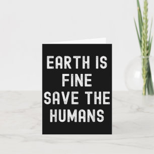 Cartão Dia da Terra Planeta Proteção Ambiental Clima