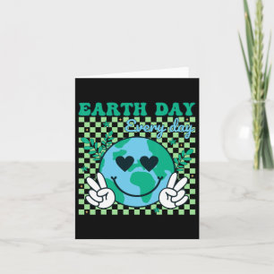 Cartão Dia da Terra Todos os Dias Meio Ambiente Crianças