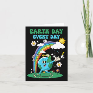 Cartão Dia da Terra Todos Os Dias O Globo Arco-Íris Salva