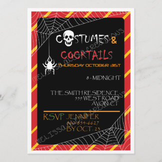 Cartão Dia das Bruxas Adultas