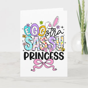Cartão Dia das Crianças de Páscoa Ovo-stra Sy Princesa Me
