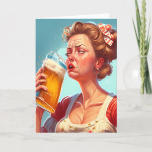 Cartão Dia das Mães engraçado 