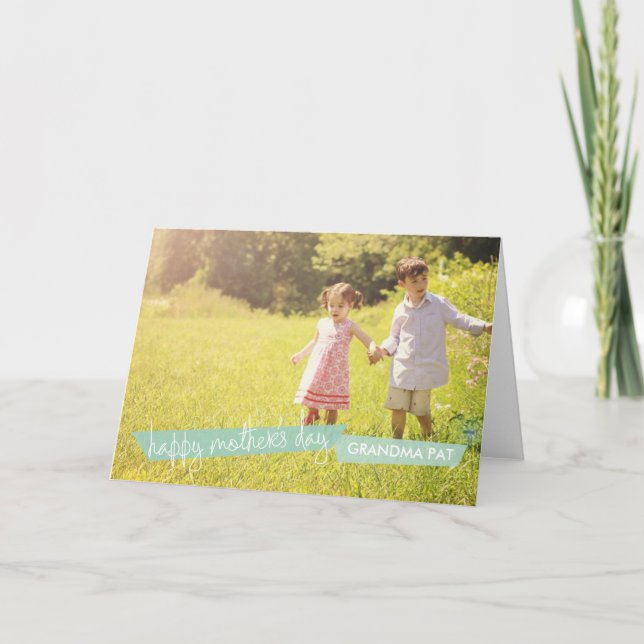 Cartão Dia das mães feliz! (Frente)