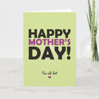 Cartão Dia das mães feliz