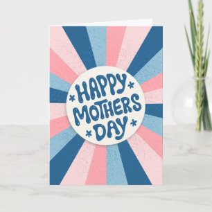Cartão Dia das Mães Feliz Divertido Única Personalizada