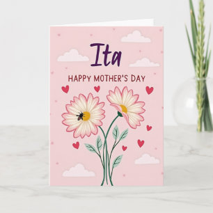 Cartão Dia das Mães Floral Ita Card