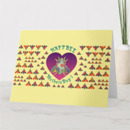 Cartão Dia das Mães HappBee