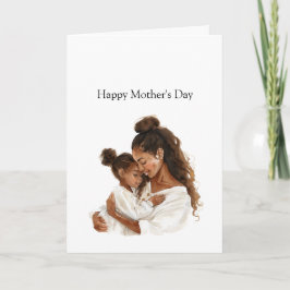 Cartão Dia das Mães Mãe Filha