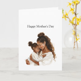 Cartão Dia das Mães Mãe Filha