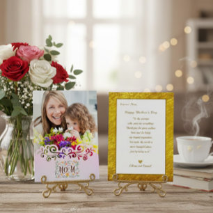 Cartão Dia das Mães Personalizado I Foto & Mensagem Pesso