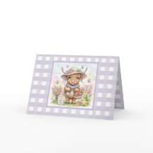 Dia das Mães Personalizado Vaca das Terras Altas X